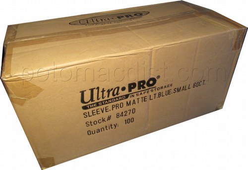 Ultra Pro Pro-Matte Small Size Deck Protectors Case - Light Blue [10 boxes]