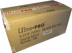 Ultra Pro Small Size Deck Protectors Case - Purple [10 boxes] (New Hologram Location)