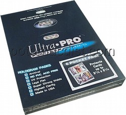 Ultra Pro Platinum Series 6-Pocket Pages Box [100 pages]