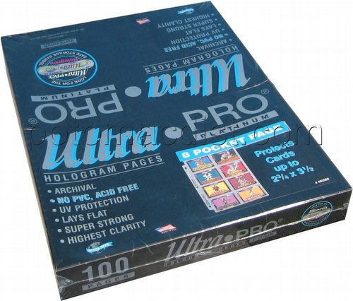 Ultra Pro 8-Pocket Pages Box [100 pages]