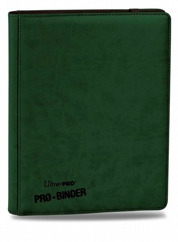 Ultra Pro 9-Pocket Premium Pro Green Binder