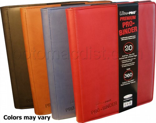 Ultra Pro 9-Pocket Premium Pro Mixed Colors Binder Case [4 binders]