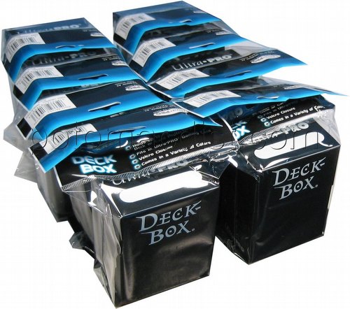 Ultra Pro Black Deck Box [Box of 10]