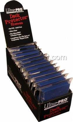 Ultra Pro Standard Size Deck Protectors Box - Blue [12 packs/66mm x 91mm]
