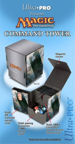 Ultra Pro Magic the Gathering Command Tower Deck Box Case [6 deck boxes]