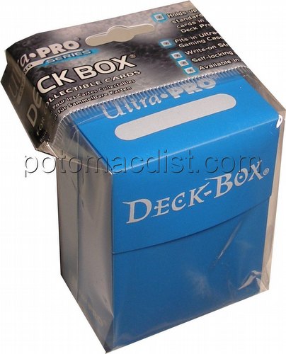 Ultra Pro Light Blue Deck Box Case [30 deck boxes]