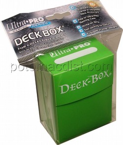 Ultra Pro Light Green Deck Box Case [30 deck boxes]