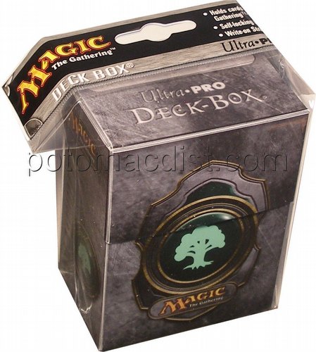 Ultra Pro Deck Box - Green Magic Mana Symbol 3
