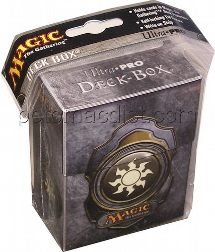 Ultra Pro Deck Box - White Magic Mana Symbol 3