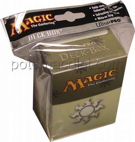 Ultra Pro Deck Box - White Magic Mana Symbol