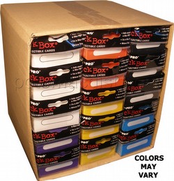 Ultra Pro Mixed Deck Box Case [30 total deck boxes/6 different colors/] (Our choice)