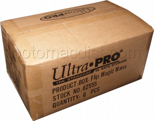 Ultra Pro Magic Mana Flip Box Deck Box Case [6 deck boxes]