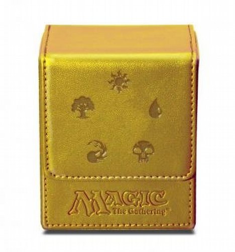 Ultra Pro Magic Mana Gold Flip Box Deck Box