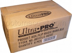 Ultra Pro Magic Matte Blue Flip Box Deck Box Case [6]