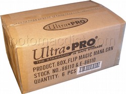 Ultra Pro Magic Matte Green Flip Box Deck Box Case [6]