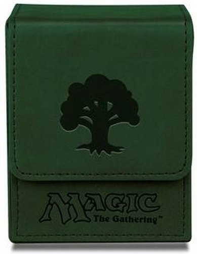 Ultra Pro Magic Matte Green Flip Box Deck Box