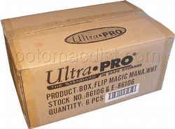 Ultra Pro Magic Matte White Flip Box Deck Box Case [6]