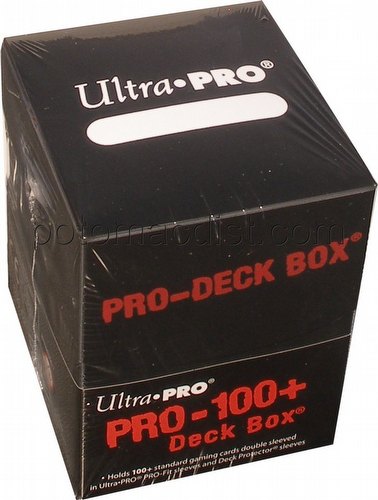 Ultra Pro Black Pro 100+ Deck Box