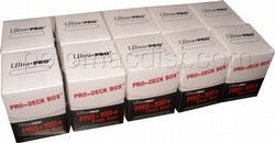 Ultra Pro White Pro 100+ Deck Boxes [10 deck boxes]