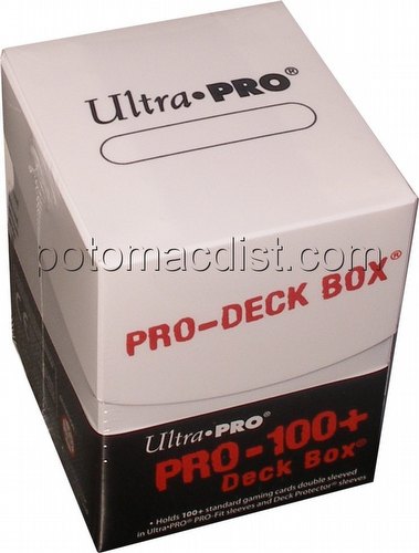 Ultra Pro White Pro 100+ Deck Box