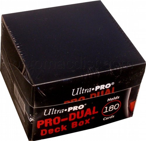 Ultra Pro Pro-Dual Black Deck Box
