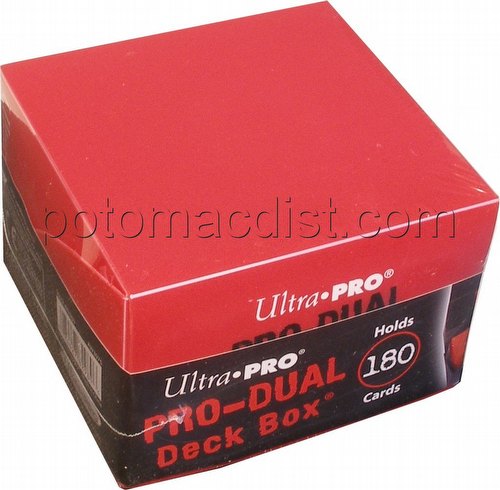 Ultra Pro Pro-Dual Red Deck Box