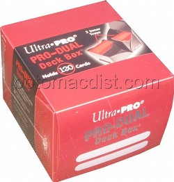 Ultra Pro Pro-Dual Small Red Deck Box