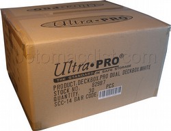 Ultra Pro Pro Dual White Deck Box Case [30 deck boxes]