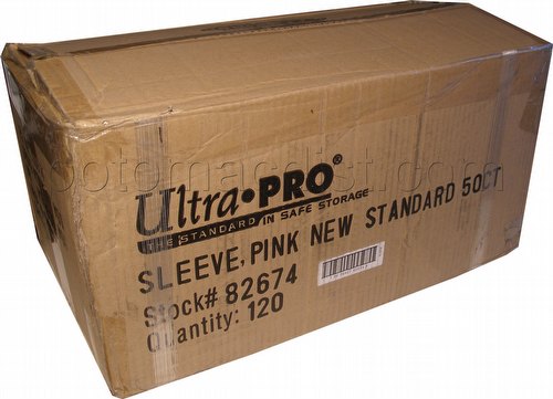 Ultra Pro Standard Size Deck Protectors Case - Pink [10 boxes]
