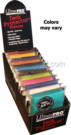 Ultra Pro Pro-Matte Standard Size Deck Protectors Box - Mixed Colors [12 colors]