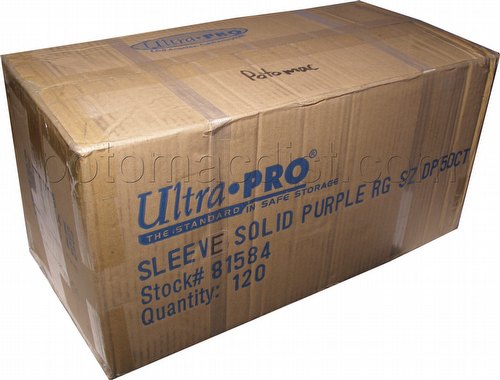 Ultra Pro Standard Size Deck Protectors Case - Purple [10 boxes]