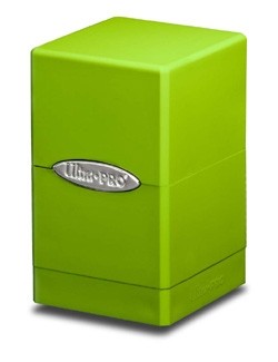 Ultra Pro Satin Tower Lime Green Deck Box