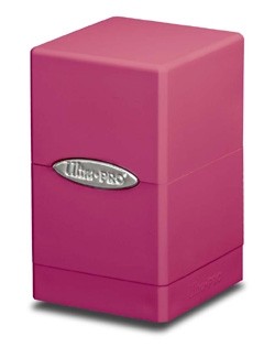 Ultra Pro Satin Tower Pink Deck Box Case [6]
