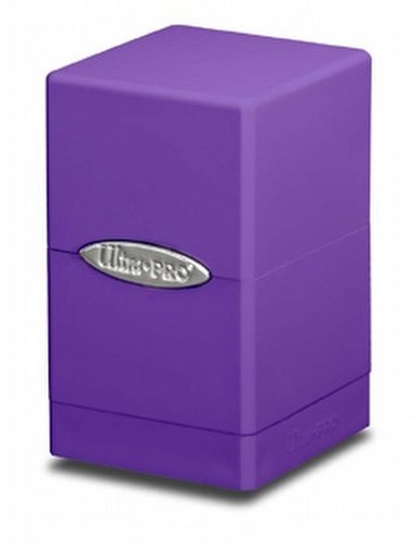 Ultra Pro Satin Tower Purple Deck Box