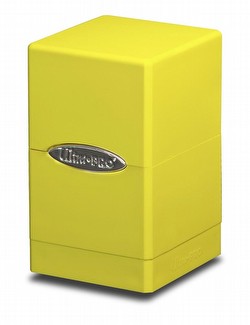 Ultra Pro Satin Tower Yellow Deck Box