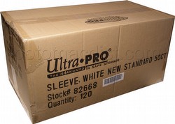 Ultra Pro Standard Size Deck Protectors Case - White [10 boxes]
