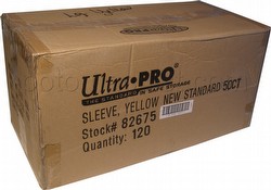Ultra Pro Standard Size Deck Protectors Case - Yellow [10 boxes]
