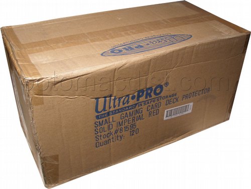 Ultra Pro Small Size Deck Protectors Case - Imperial Red [10 boxes]