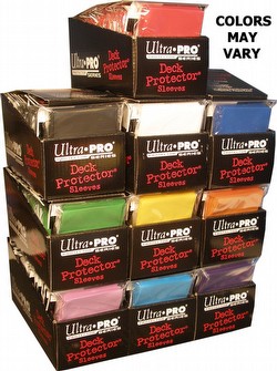 Ultra Pro Small Size Deck Protectors Case - Mix of Colors [Our Choice/62x89mm/10 boxes]
