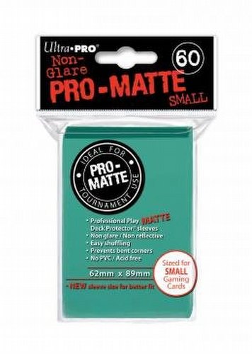 Ultra Pro Pro-Matte Small Size Deck Protectors Case - Aqua [10 boxes]