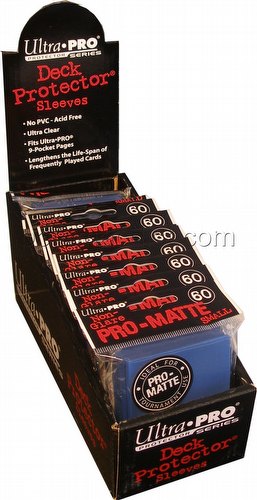 Ultra Pro Pro-Matte Small Size Deck Protectors Box - Blue