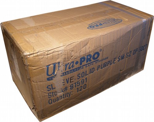 Ultra Pro Small Size Deck Protectors Case- Purple [10 boxes]