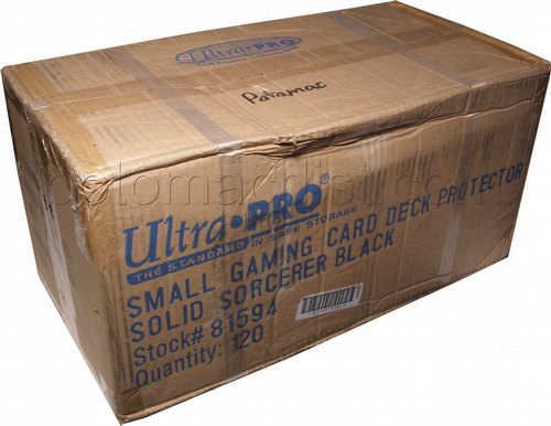 Ultra Pro Small Size Deck Protectors Case - Sorcerer Black [10 boxes]