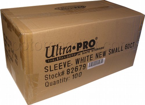 Ultra Pro Small Size Deck Protectors Case - White [10 boxes]