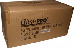 Ultra Pro Small Size Deck Protectors Case - White [10 boxes] (New Hologram Location)