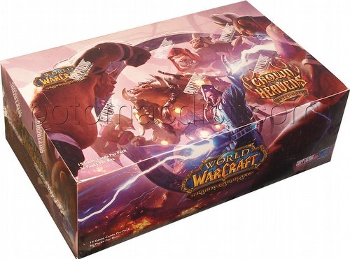 World Of Warcraft Crown Of The Heavens 24 Booster Pack LOT For Card Game WOW Box