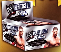 07 2007 Topps WWE Heritage Chrome II Wrestling Cards Box [Hobby]