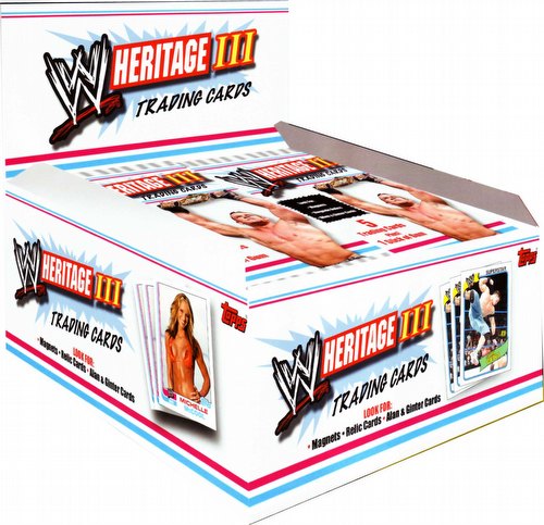 07 2007 Topps WWE Heritage Wrestling Cards III Box [Hobby]