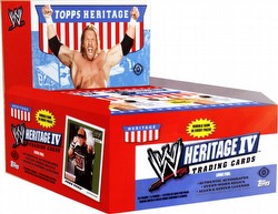 08 2008 Topps WWE Heritage Wrestling Cards IV Box Case [Hobby/8 boxes]