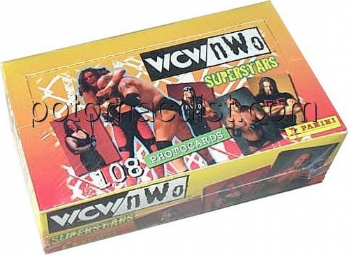 98 1998 Panini WCW/NWO Wrestling Superstars Photocards Box